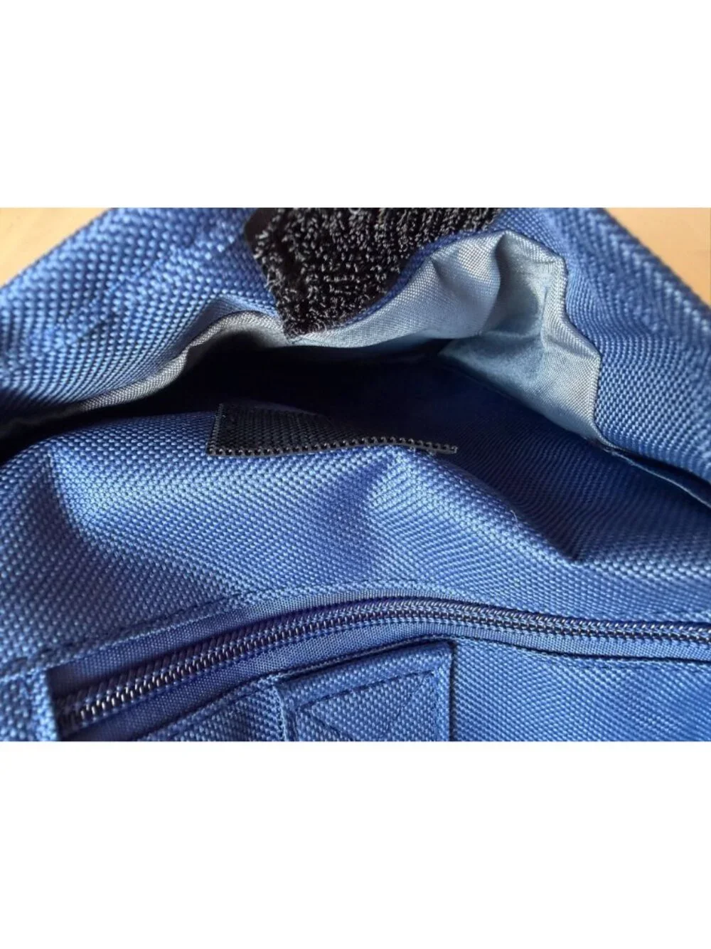 Waterproof Nylon Travel Tote Laptop Work Bag Navy Blue Multi Pocket Organizer